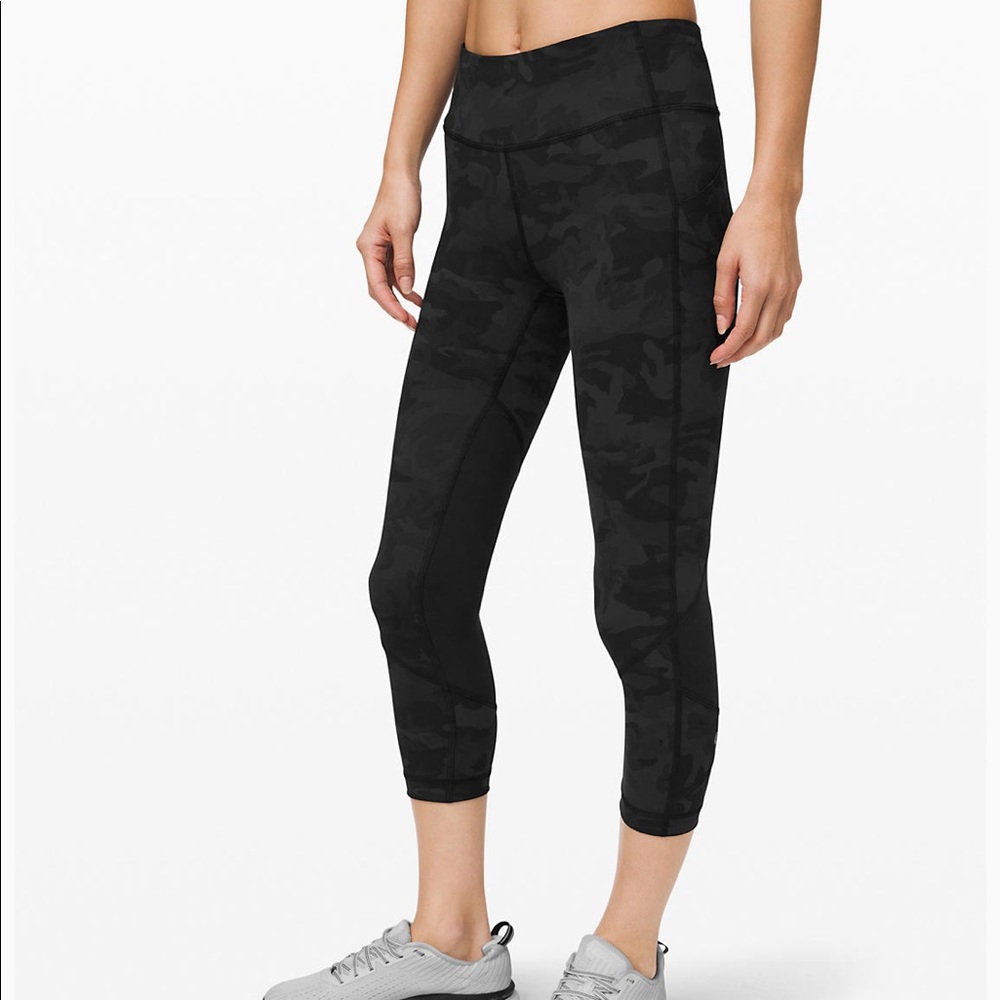 Lululemon camo crops!
